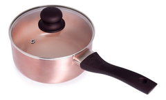 CACEROLA HUDSON 18 CM CERAMICA LINEA COBRE