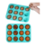Molde Silicona Goma Horno Muffins Cupcakes X12 Reposteria - tienda online