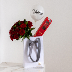 Surprise Bag com Rosas na internet