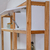 Estantería biblioteca rack Eyra Dúo madera paraiso y laqueado blanco con 3 cajones 1 puerta 180 x 180 cm - LMO en internet