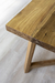 Mesa de comedor PAMPA en madera maciza de petiribi 160 x 90 cm - La Muebleria OnLine