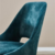 Silla patas metálicas negras asiento tapizado en pana modelo Bel Air - IN - comprar online