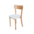 Silla Roma asiento laqueado blanco-BOR- - comprar online