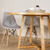 Juego de comedor - Mesa Nórdica Gervasoni madera 130cm + 4 sillas eames tapizadas color a eleccion- LMO - La Muebleria OnLine