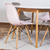 Juego comedor mesa Artus laqueada 120 cm + 4 sillas Eames del mismo color en internet