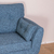 Sofa Helsinki 2 cuerpos tapizado Nirvana azul claro 150 cm a fabricar - LIV en internet