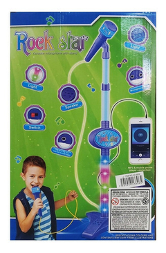 Microfono Juguetech Rock Star Karaoke HD-8830 - comprar online