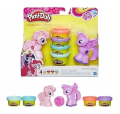 Masa Pony Playdoh 4 Potes Hasbro B0010