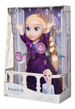 Muñeca Frozen Vestido con Luz y Sonido - comprar online