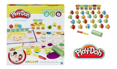 Masa PayDoh Moldea y Aprende Letras y Lenguaje Hasbro B3407