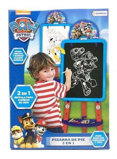 Pizarron En Atril Bifaz Tapimovil Spiderman / Paw patrol art Vsp03252 / SPC09947 - comprar online