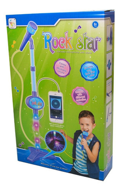 Microfono Juguetech Rock Star Karaoke HD-8830