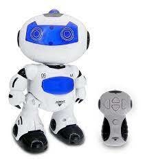 Robot A Radio Control Con Luz Y Musica Juguetech 99333 en internet