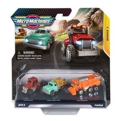 Vehiculo Mini Micro Machines Surtido x3 - tienda online