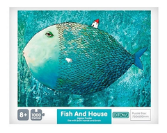 Puzzle 1000p Fish And House Ditoys Art. 2410