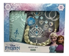 FROZEN QUEEN SET Ditoys Art 2328 CON PELO Y ACCESORIOS