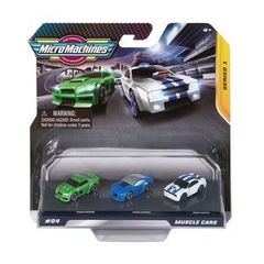 Vehiculo Mini Micro Machines Surtido x3