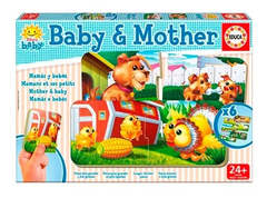 Puzzle Baby And Mother 6 En 1 Toyco Art 18018