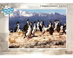 Puzzle 1000p Pingüinos Patagónicos-Argentina Faydi Art 176000