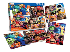 Puzzles 4 en 1 Disney Pixar 30 y 48 piezas c/u Tapimovil