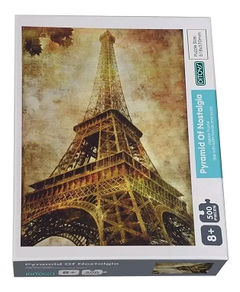 Puzzle 500p Pyramid Of Nostalgia Torre Eiffel Ditoys Art. 2409