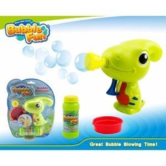 Burbujero Bubble Fun Friction Power Dinosaurio Verde 99474