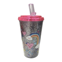 VASO CON SORBETE RAINBOW Cresko CK133