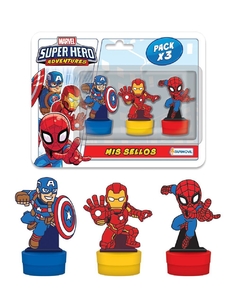 Set sellos x 3 Paw Patrol / Super Hero VSP03288 Tapimovil - comprar online