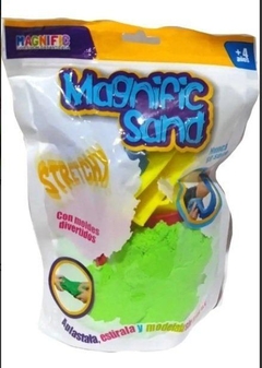 MAGNIFIC SAND 450G C/ MOLDES COLORES SURTIDO 2207/2208/2209/2210/2211/2212/2213/2214/2215