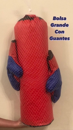 Bolsa de Boxeo Grande Con Guantes