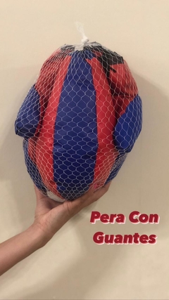 Bolsa de Boxeo Perita Con Guantes