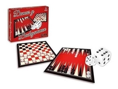 Juegos de Damas y Backgammon Art 2054 Totogames