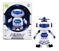 Robot A Radio Control Con Luz Y Musica Juguetech 99333