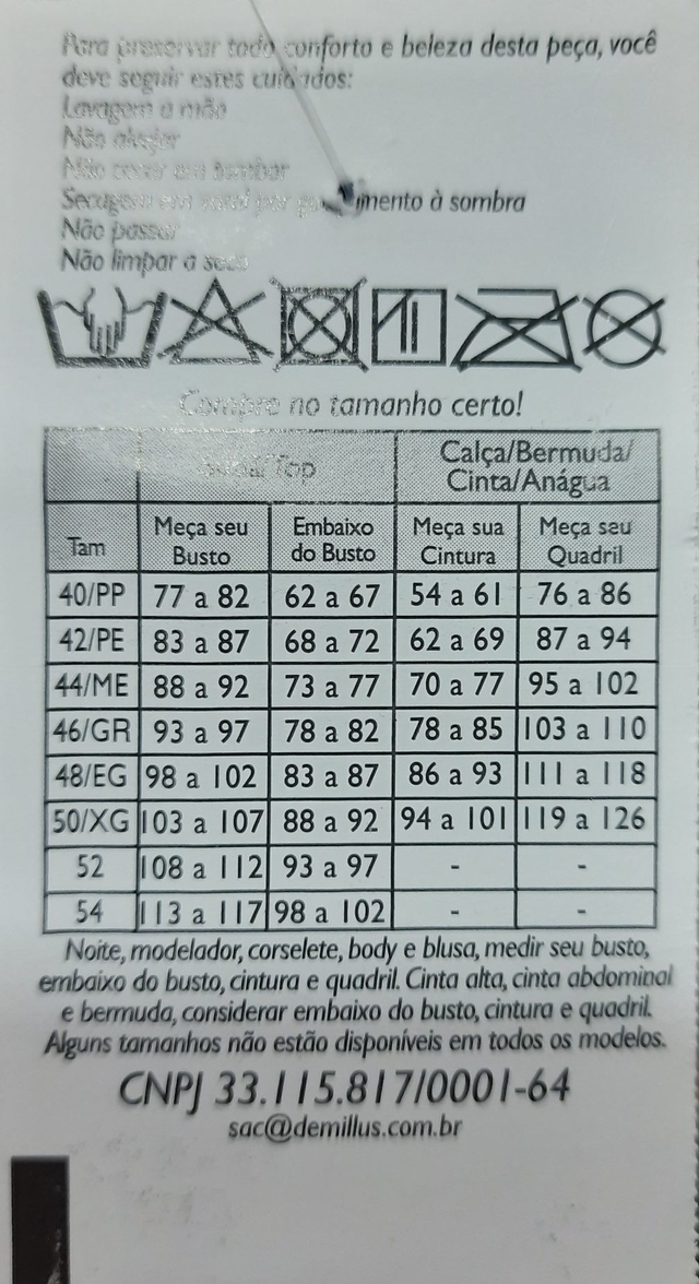 Calcinha Fio Dental Sensa DeMillus 51246