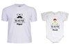 Camiseta Pai e Filho Primeiro dia dos Pais com Nome - comprar online