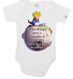 Body ou Camiseta Frases Pequeno Príncipe - comprar online