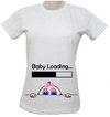 camiseta baby loading menina