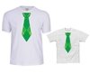 Camiseta Pai e Filho Gravata Verde - comprar online