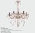 Lustre Maria Tereza 5 LP Champagne