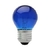 Lâmpada bolinha incandescente azul 15W 220V Brasfort