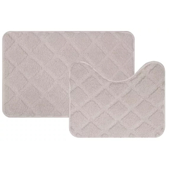 Jogo de Tapetes para Banheiro Microfibra Soft Clean - 2 peças - Diversas Cores - Colorful Bella Casa - comprar online