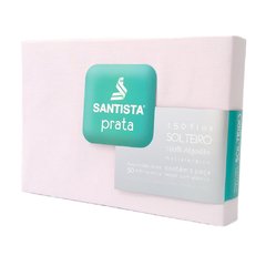 Lençol Solteiro Avulso com Elástico Prata - 150 Fios - 100% Algodão - Diversas Cores - Santista - comprar online