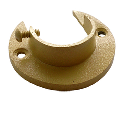 Suporte de Parede Lateral Flange para Varão de Cortina Comum de 28mm - Diversas Cores - comprar online