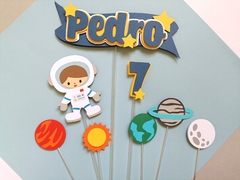 Só um bolinho - Festa Astronauta - Kit 01 na internet