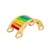 Gangorra de Madeira impermeável Evolutiva Colors - BP Brinquedos