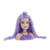 Barbie Mini Styling Head Lilás - Pupee