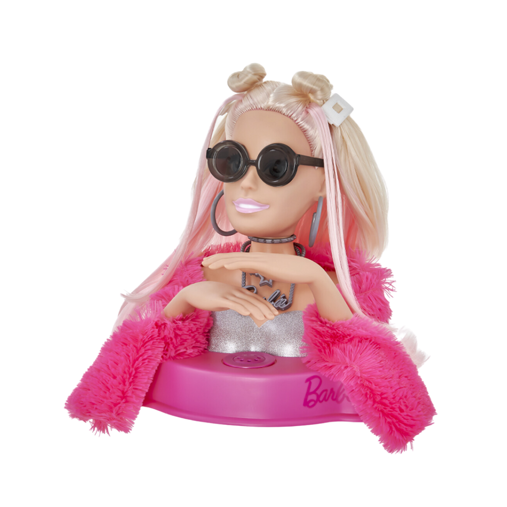 Boneca Barbie Styling Head Extra 12 Frases Pentear E Maquiar