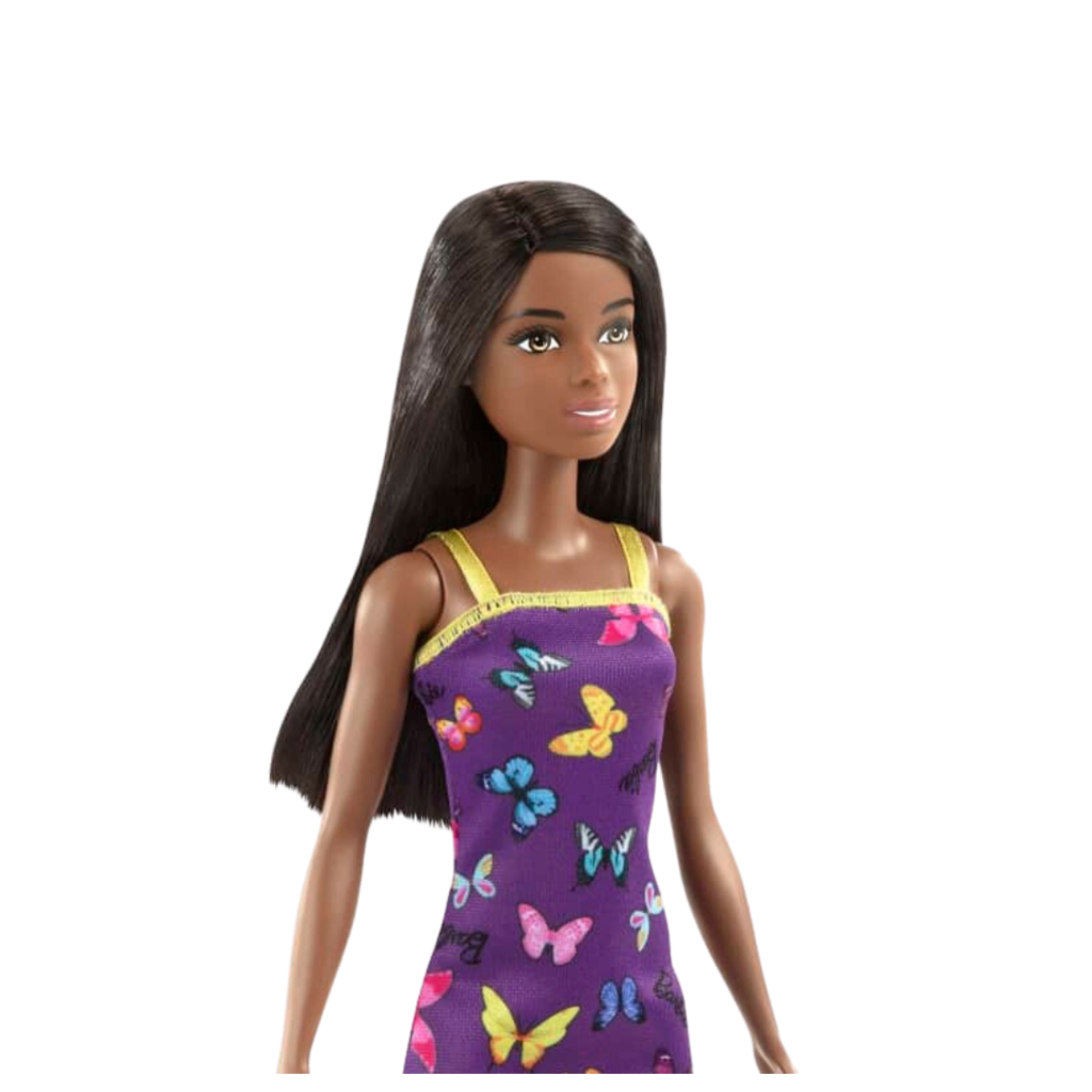 Boneca Barbie Fashion Vestido Borboleta Mattel - Detalhes Magazine