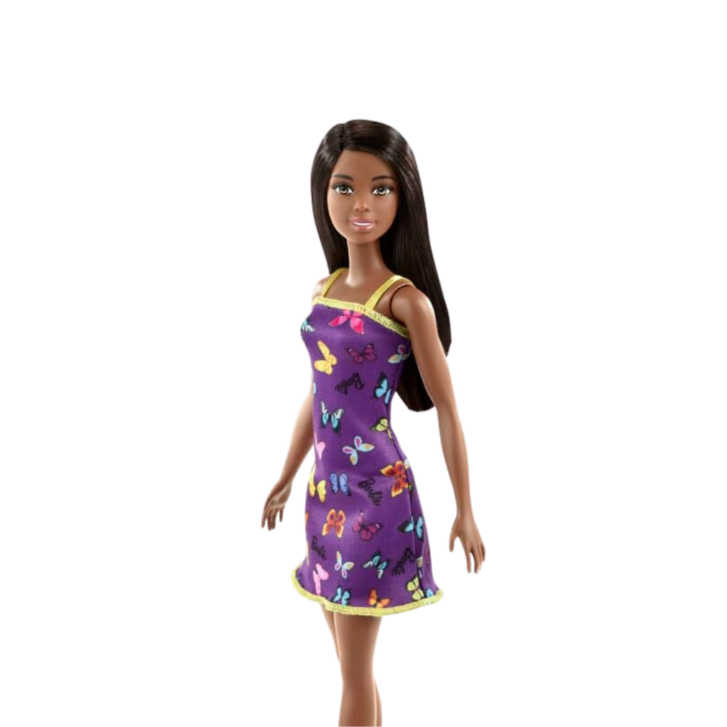 Boneca Barbie Fashion Vestido Borboleta Mattel - Detalhes Magazine