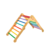 Triângulo Articulado Evolutivo 4 Partes Madeira Impermeável Colors - BP Brinquedos na internet